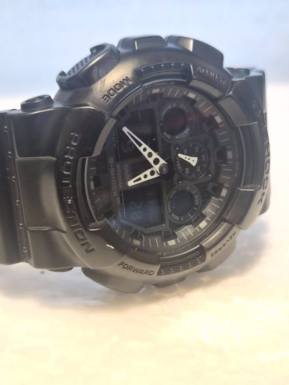Casio G Shock Matte black finish Digital and Analog - Picture 10 of 12